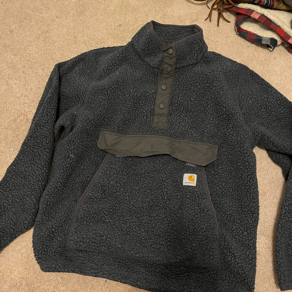 Carhartt Charcoal Relaxed Fit Jacket